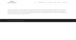 Desktop Screenshot of primeiimanagement.com